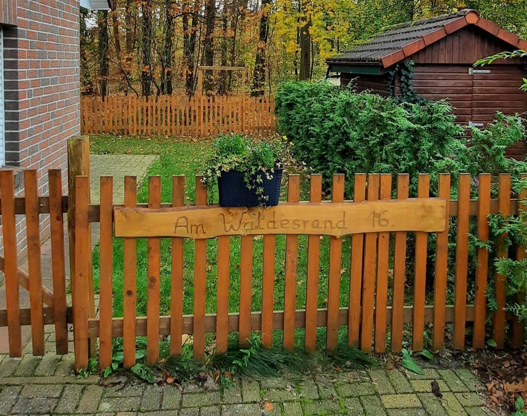 "Am Waldesrand" Re16 Villa Sögel Kültér fotó